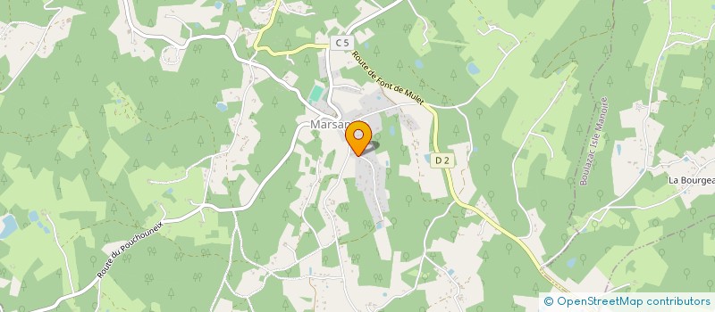 localisation de l'entreprise MONSIEUR CHRISTOPHE CZULY  SAVIGNAC-LES-EGLISES