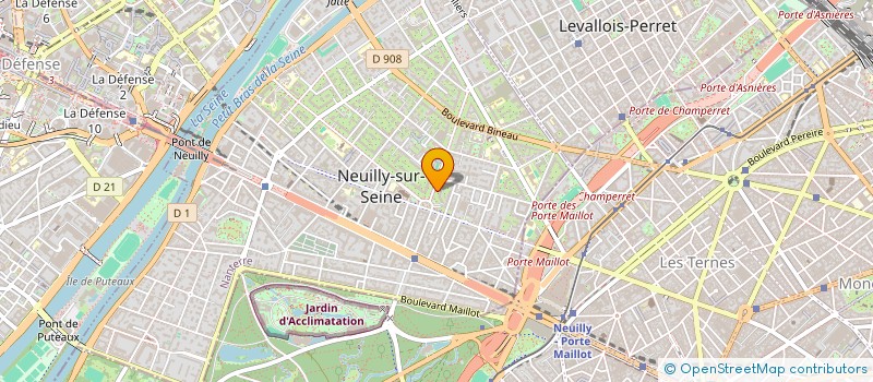 localisation de l'entreprise MONSIEUR CHRISTOPHE D AUTHEVILLE à NEUILLY-SUR-SEINE