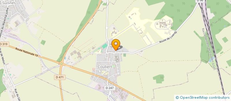 localisation de l'entreprise MONSIEUR CHRISTOPHE DA COSTA  COUBERT