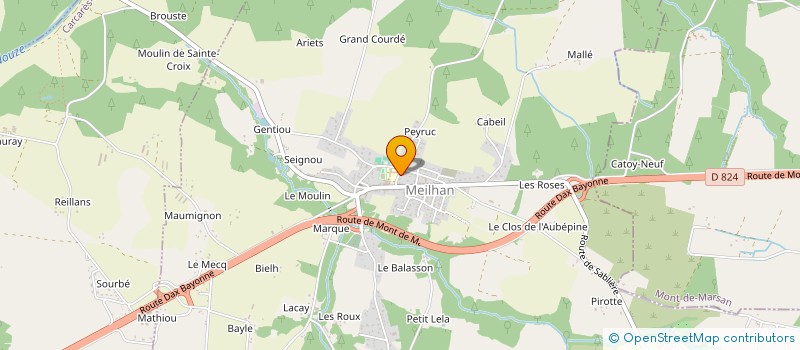 localisation de l'entreprise MONSIEUR CHRISTOPHE DA SILVA à GOUTS