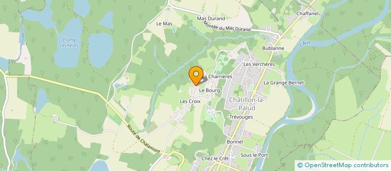 localisation de l'entreprise MONSIEUR CHRISTOPHE DABERTRAND à CHATILLON-LA-PALUD
