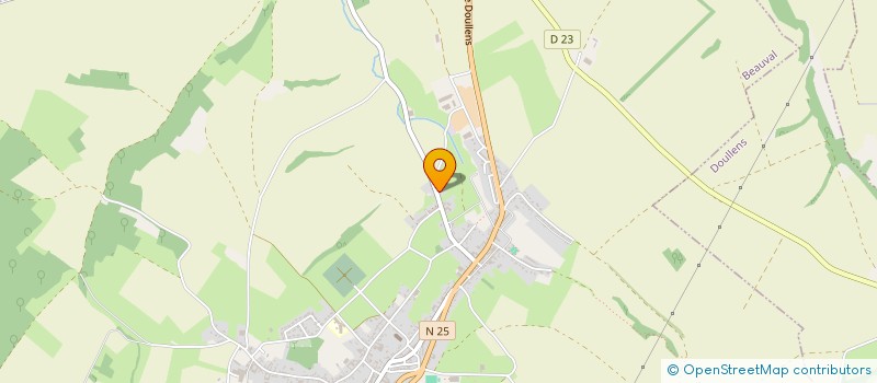 localisation de l'entreprise MONSIEUR CHRISTOPHE DACHEUX  BEAUVAL