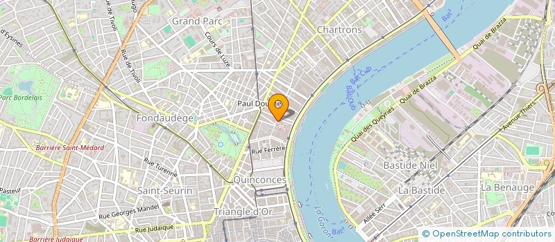 localisation de l'entreprise MONSIEUR CHRISTOPHE DACHY  BORDEAUX