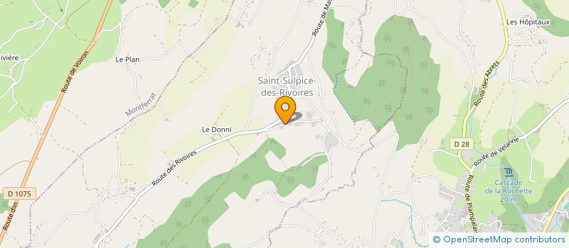 localisation de l'entreprise MONSIEUR CHRISTOPHE DAGAND  SAINT-SULPICE-DES-RIVOIRES