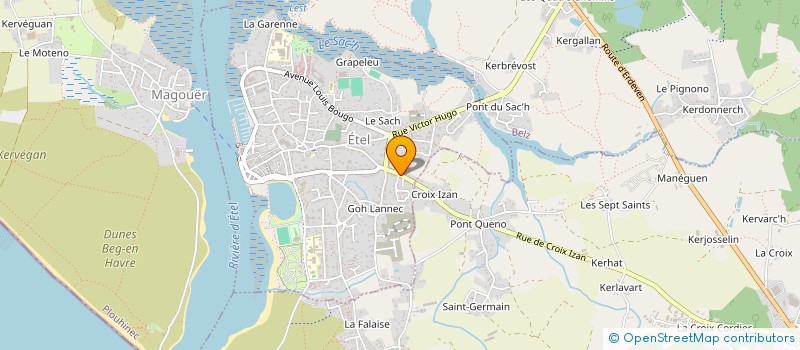 localisation de l'entreprise MONSIEUR CHRISTOPHE DAGNELIES  ETEL