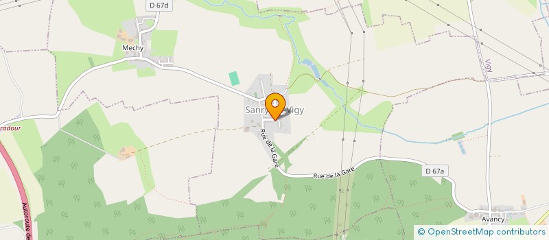 localisation de l'entreprise MONSIEUR CHRISTOPHE DAGOT  SANRY-LES-VIGY