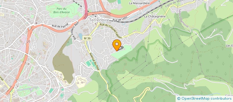 localisation de l'entreprise MONSIEUR CHRISTOPHE DAIFI  SAINT-ETIENNE