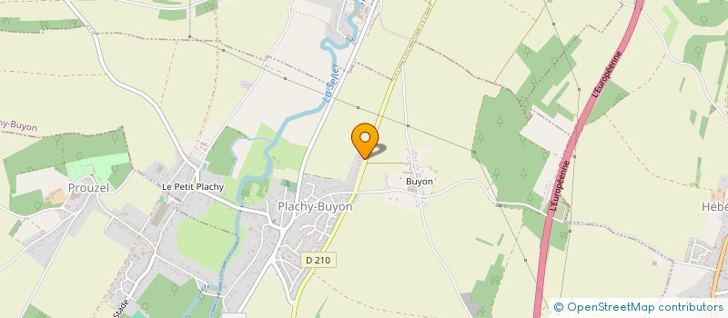 localisation de l'entreprise MONSIEUR CHRISTOPHE DAIRE  PLACHY-BUYON