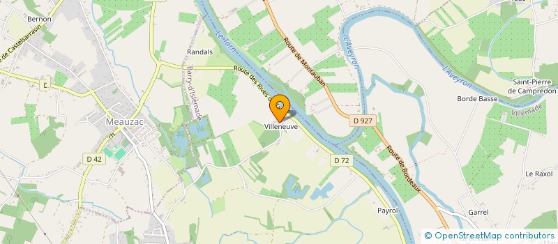 localisation de l'entreprise MONSIEUR CHRISTOPHE DALLA RIVA  BARRY-D'ISLEMADE