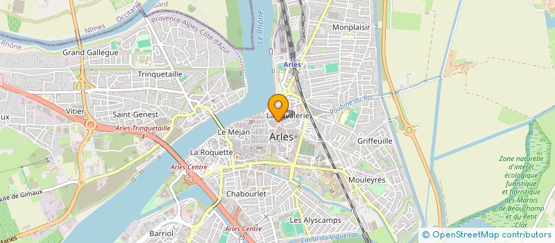 localisation de l'entreprise MONSIEUR CHRISTOPHE DALMET  ARLES