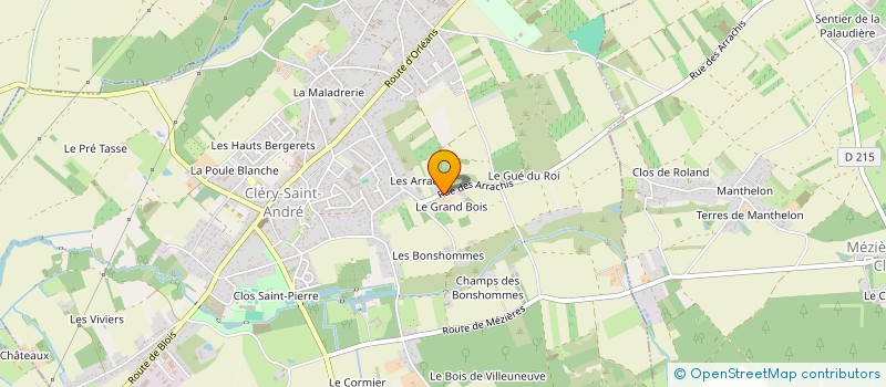 localisation de l'entreprise MONSIEUR CHRISTOPHE DAMBRE à CLERY-SAINT-ANDRE