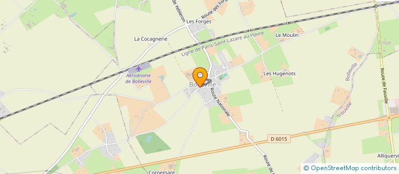 localisation de l'entreprise MONSIEUR CHRISTOPHE DAMBRY  BOLLEVILLE