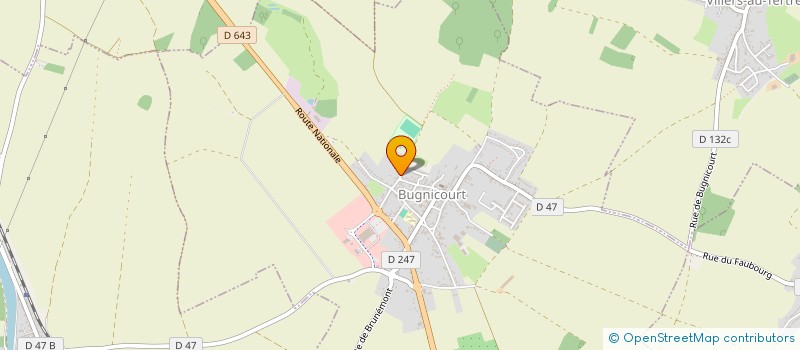 localisation de l'entreprise MONSIEUR CHRISTOPHE DANJOU  ESTREES