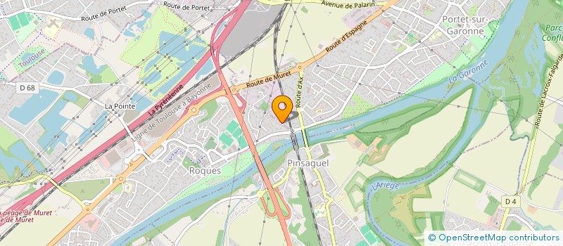 localisation de l'entreprise MONSIEUR CHRISTOPHE DARBAS  PORTET-SUR-GARONNE