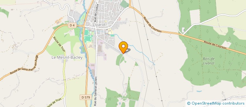 localisation de l'entreprise MONSIEUR CHRISTOPHE DARBEDA  LIVAROT-PAYS-D'AUGE