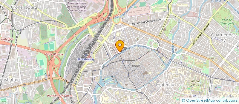 localisation de l'entreprise MONSIEUR CHRISTOPHE DARBOIS  STRASBOURG