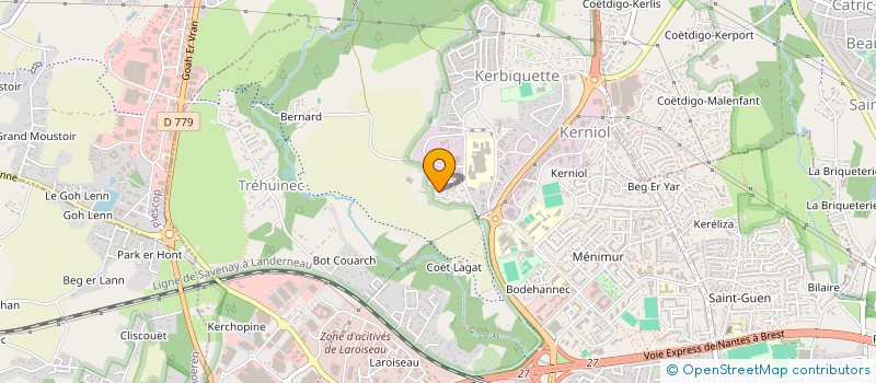 localisation de l'entreprise MONSIEUR CHRISTOPHE DARCHIS  VANNES