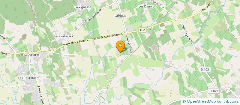 localisation de l'entreprise MONSIEUR CHRISTOPHE DARD  GORDES