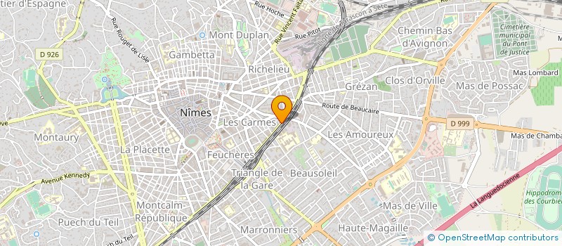 localisation de l'entreprise MONSIEUR CHRISTOPHE DARDALHON  NIMES