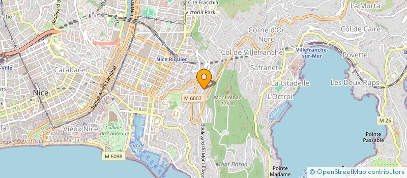 localisation de l'entreprise MONSIEUR CHRISTOPHE DARMONT à NICE
