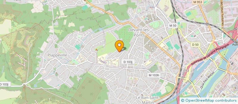 localisation de l'entreprise MONSIEUR CHRISTOPHE DARRE  MOYEUVRE-GRANDE