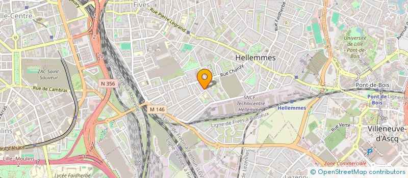 localisation de l'entreprise MONSIEUR CHRISTOPHE DATCHY à LILLE
