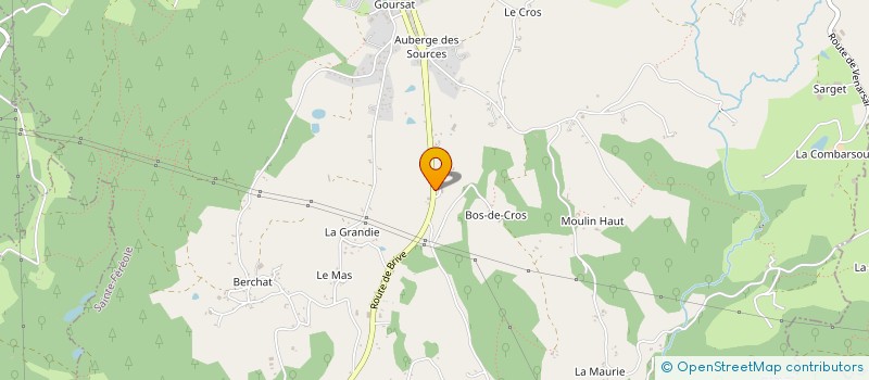 localisation de l'entreprise MONSIEUR CHRISTOPHE DAUHER  SAINTE-FEREOLE