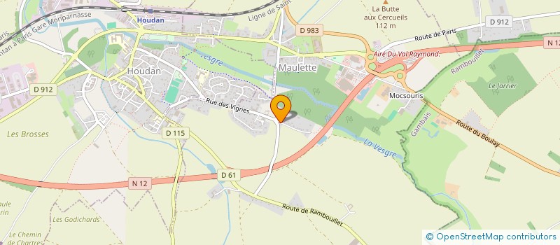 localisation de l'entreprise MONSIEUR CHRISTOPHE DAULLE  MAULETTE