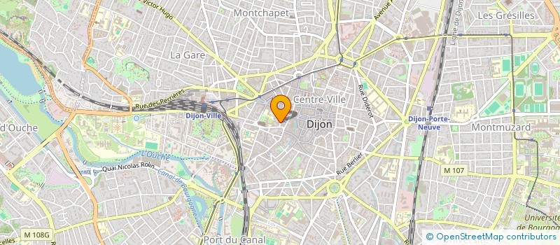 localisation de l'entreprise MONSIEUR CHRISTOPHE DAUMARD à DIJON