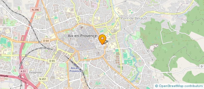 localisation de l'entreprise MONSIEUR CHRISTOPHE DAUMAS à AIX-EN-PROVENCE