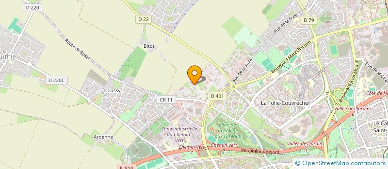 localisation de l'entreprise MONSIEUR CHRISTOPHE DAUMER  SAINT-CONTEST