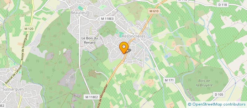 localisation de l'entreprise MONSIEUR CHRISTOPHE DAUMUR à RESTINCLIERES