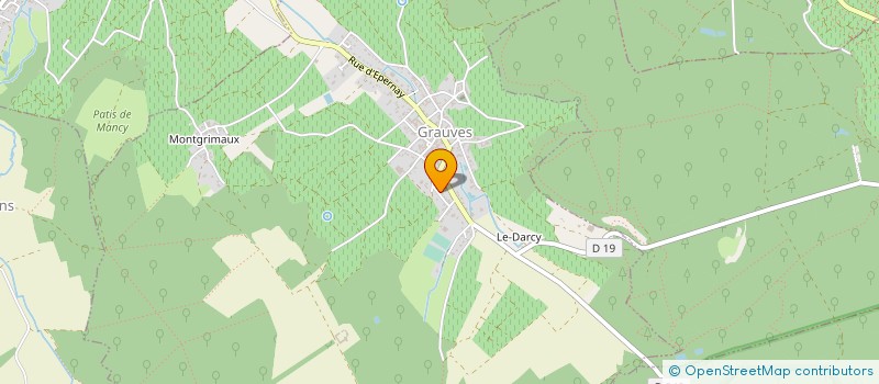 localisation de l'entreprise MONSIEUR CHRISTOPHE DAUPHIN  GRAUVES