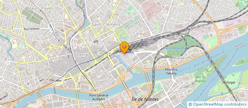 localisation de l'entreprise MONSIEUR CHRISTOPHE DAUSSE  NANTES