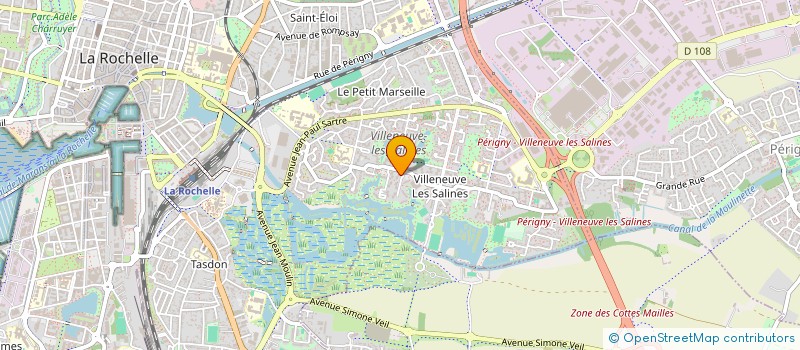 localisation de l'entreprise MONSIEUR CHRISTOPHE DAUTREIX  LA ROCHELLE