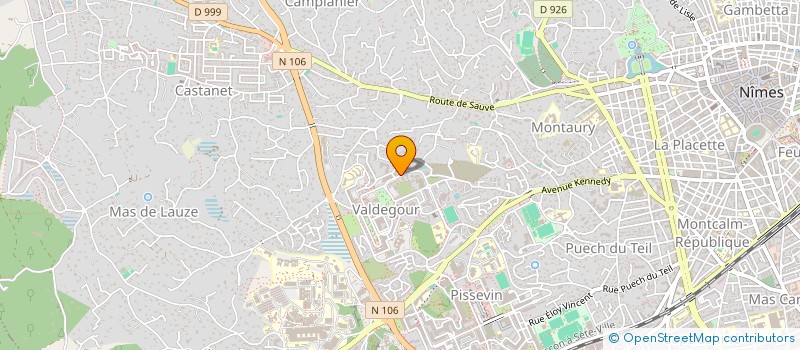 localisation de l'entreprise MONSIEUR CHRISTOPHE DAVIN à NIMES