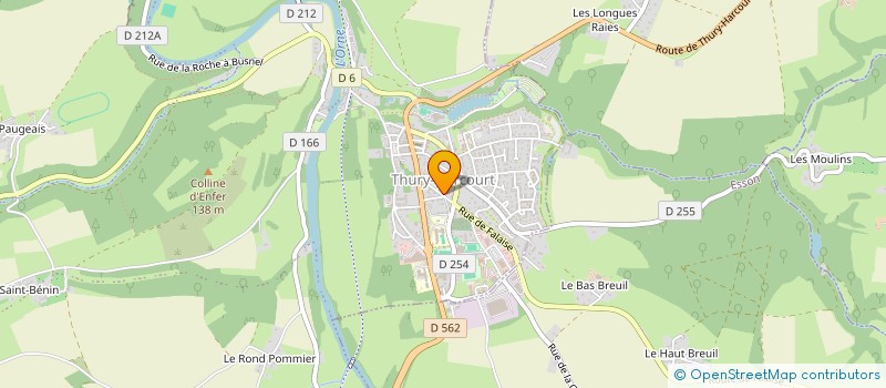 localisation de l'entreprise MONSIEUR CHRISTOPHE DE BOEVER  CESNY-LES-SOURCES