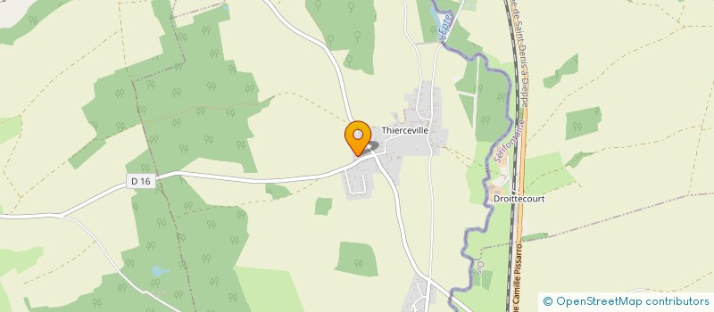 localisation de l'entreprise MONSIEUR CHRISTOPHE DE CONTE BARON D'ESGRANGES  BAZINCOURT-SUR-EPTE