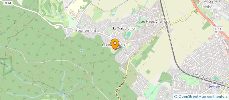 localisation de l'entreprise MONSIEUR CHRISTOPHE DE LA PAZ Y FELIZ  BOUFFEMONT