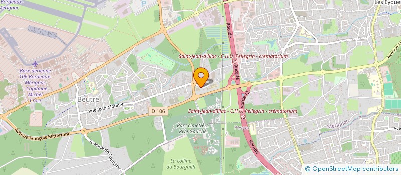 localisation de l'entreprise MONSIEUR CHRISTOPHE DE LAVIGNE SAINTE SUZANNE à MERIGNAC