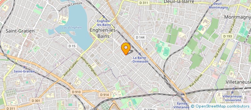 localisation de l'entreprise MONSIEUR CHRISTOPHE DE MIL à ENGHIEN LES BAINS