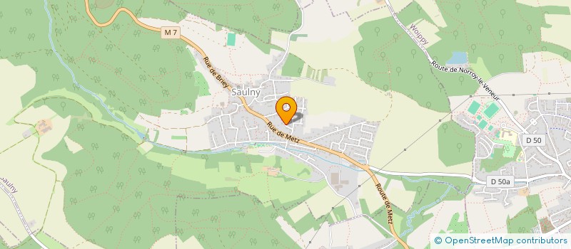 localisation de l'entreprise MONSIEUR CHRISTOPHE DE MOURA  SAULNY