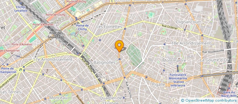 localisation de l'entreprise MONSIEUR CHRISTOPHE DE ROBIEN  PARIS