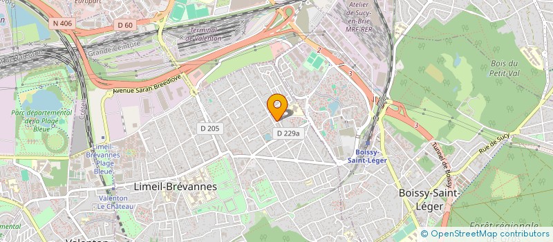localisation de l'entreprise MONSIEUR CHRISTOPHE DE SOUSA  LIMEIL-BREVANNES