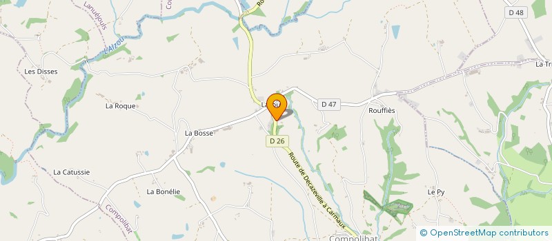 localisation de l'entreprise MONSIEUR CHRISTOPHE DEBAYEUX  COMPOLIBAT