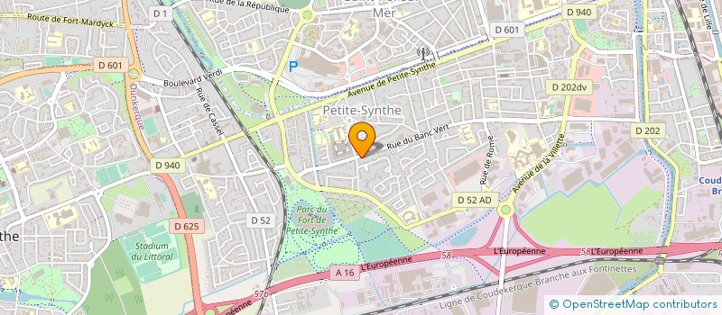 localisation de l'entreprise MONSIEUR CHRISTOPHE DEBEUGNY à DUNKERQUE