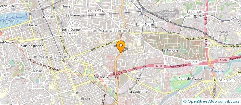 localisation de l'entreprise MONSIEUR CHRISTOPHE DEBROU à MARSEILLE
