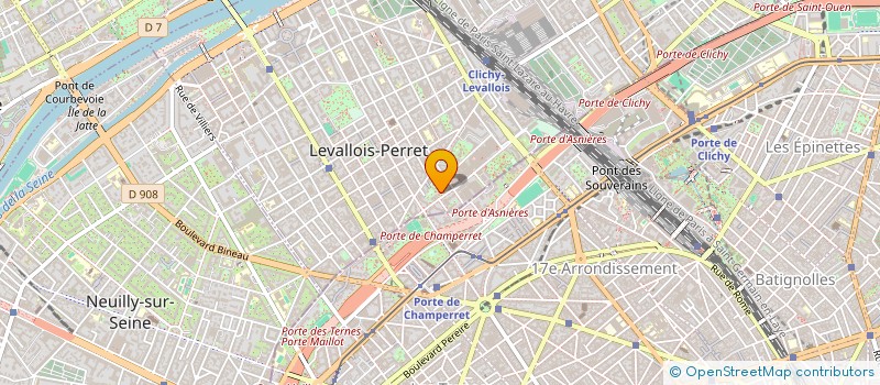 localisation de l'entreprise MONSIEUR CHRISTOPHE DEBUSILLET à LEVALLOIS-PERRET