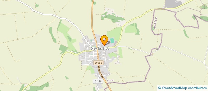 localisation de l'entreprise MONSIEUR CHRISTOPHE DECARY  DIZY-LE-GROS