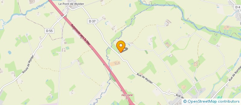 localisation de l'entreprise MONSIEUR CHRISTOPHE DECLERCK  HERZEELE